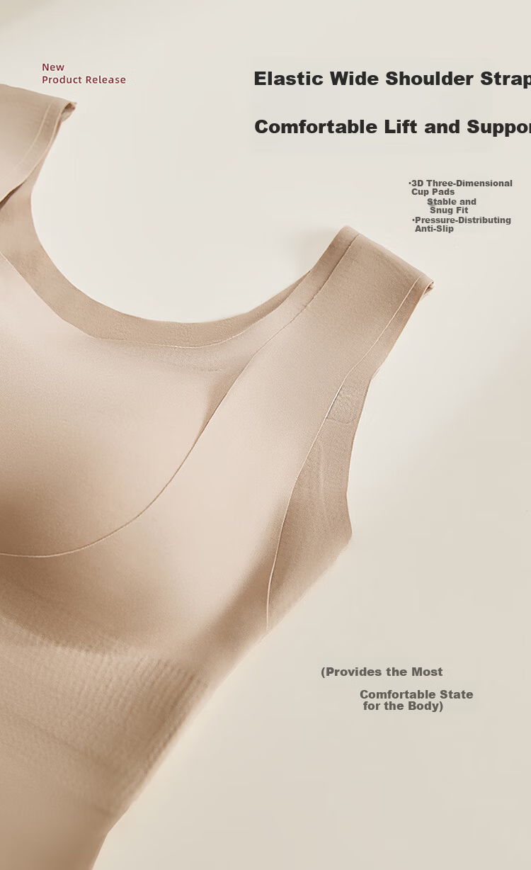 GRACEWELL Women's Thermal Vest with Chest Pad, Seamless Autumn Winter Slim Fit Lifting Base Layer Underwear 14