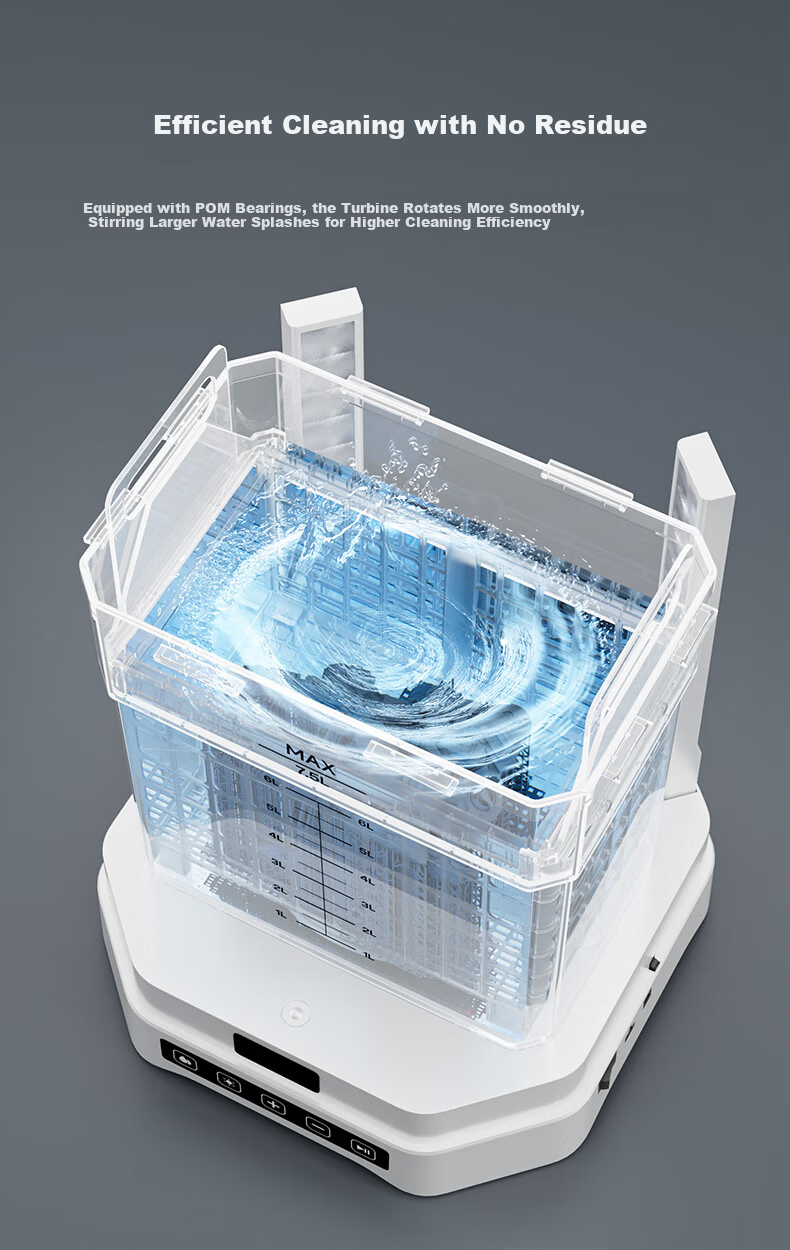 ELEGOO Mercury Plus 3.0 Resin 3D Printer Curing and Washing Machine Large Size Figurine Model Cleaning and Curing All-in-One Device 5