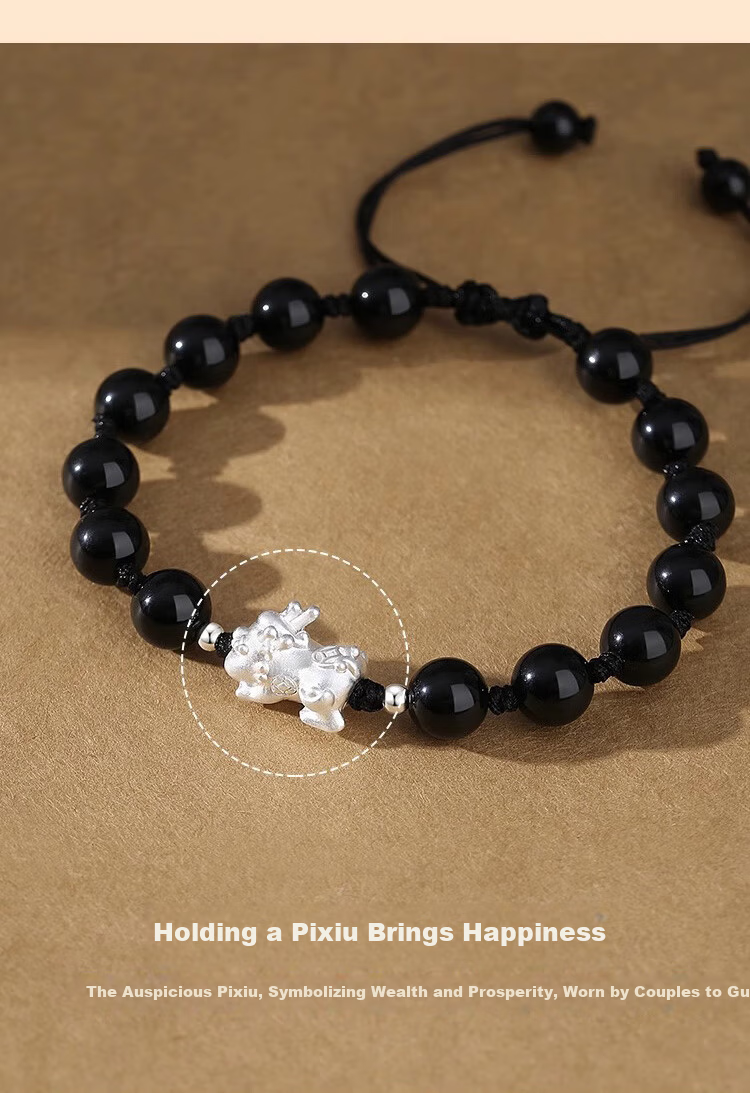 ALLOVE Pure Silver Pixiu Couple Bracelet for Women, 2026 New Style, Birthday Gift for Women on May 20 And Valentine's Day, Present for Girlfriend Or Wife 6