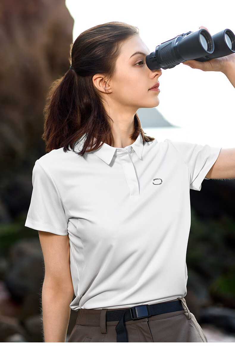 JEEP Women's Short Sleeve Polo Shirt UPF50+ Sun Protection Quick-Dry Outdoor Casual Breathable T-Shirt 16