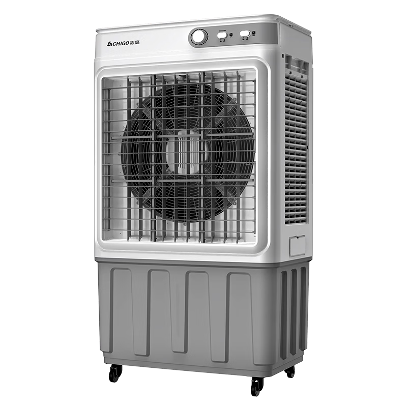CHIGO Industrial Evaporative Air Cooler Portable Water Cooling Fan Ice Cooling Strong Refrigeration for Home and Commercial Use