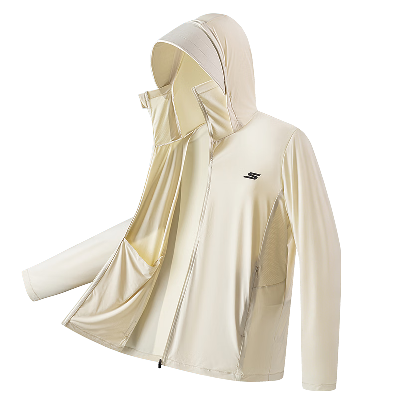 Skechers Ice Silk Cooling Sun Protection Jacket for Men And Women, 2026 Summer New Outdoor Casual Sports Cycling Breathable Sun Protection Clothing