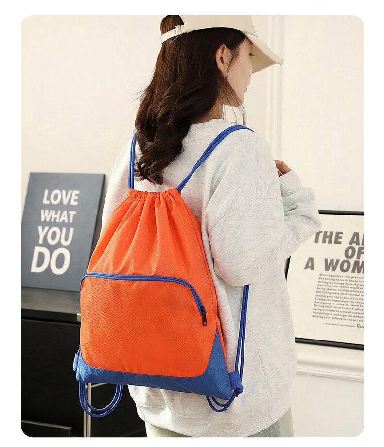 SCOGOLF Sports Backpack Unisex Gym Bag Swimming Drawstring Football Storage Sack School Basketball Bag 10