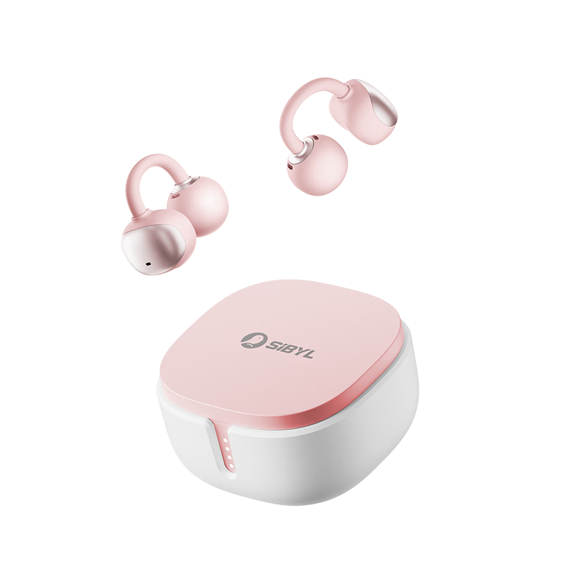 Sibyl EC200 Bluetooth Bone Conduction Ear Clip Wireless Open-Ear Sports Running Headphones 2026 New Model Long Battery Life Noise Cancelling High-Quality Sound Non-In-Ear Ear Hook
