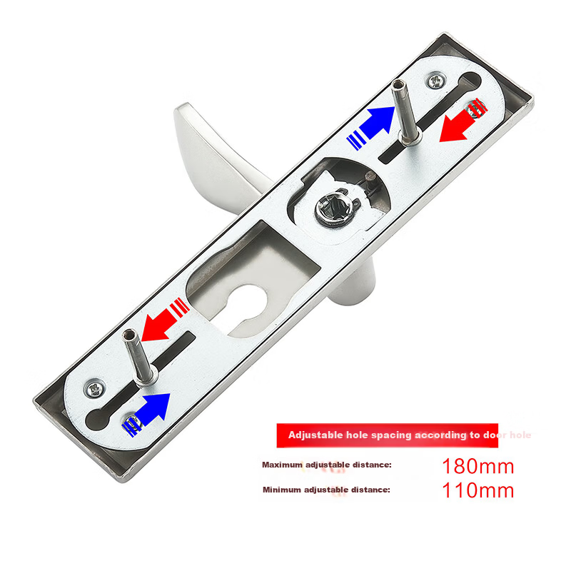 Chugong Universal Household Door Lock Bedroom Door Handle Indoor Wooden Door Lock Adjustable No Drilling Required 24 Handle 3