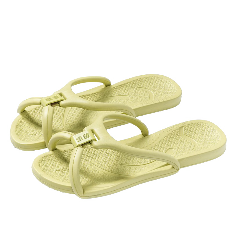 Ganmai Travel Foldable Slippers Unisex Business Trip Essential Hotel Non-Slip Portable Sandals Khaki Size 37-38