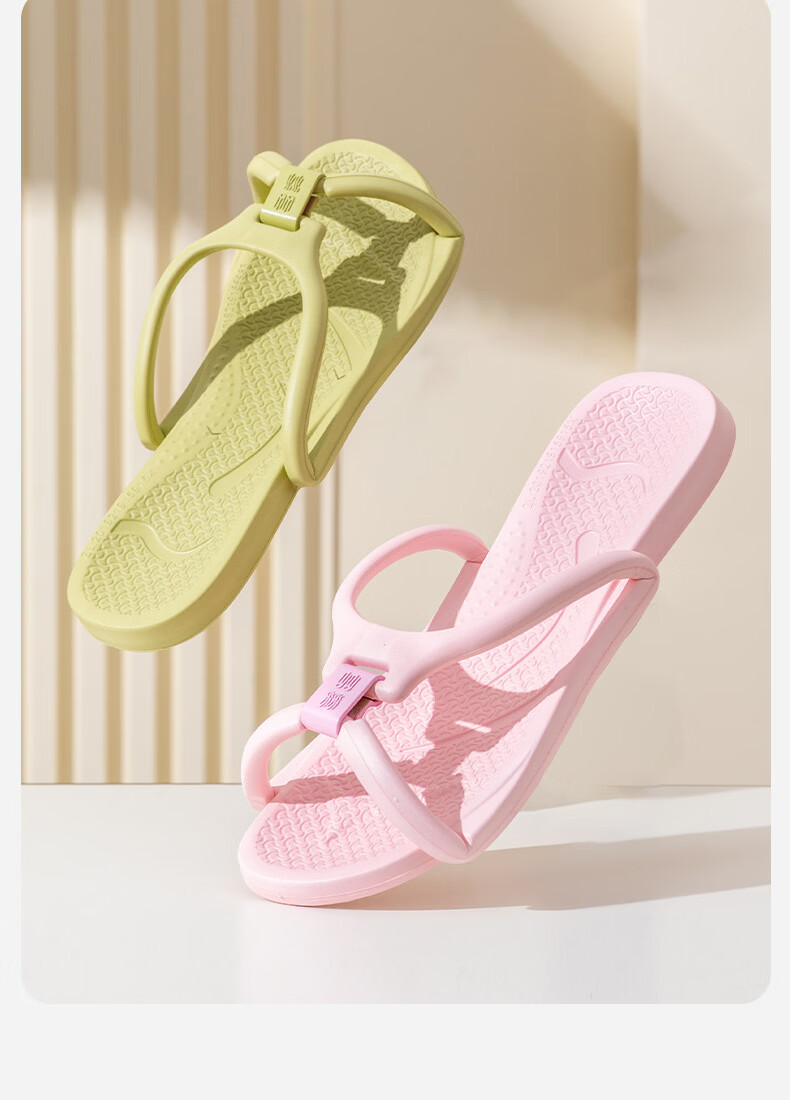 Ganmai Travel Foldable Slippers Unisex Business Trip Essential Hotel Non-Slip Portable Sandals Khaki Size 37-38 10