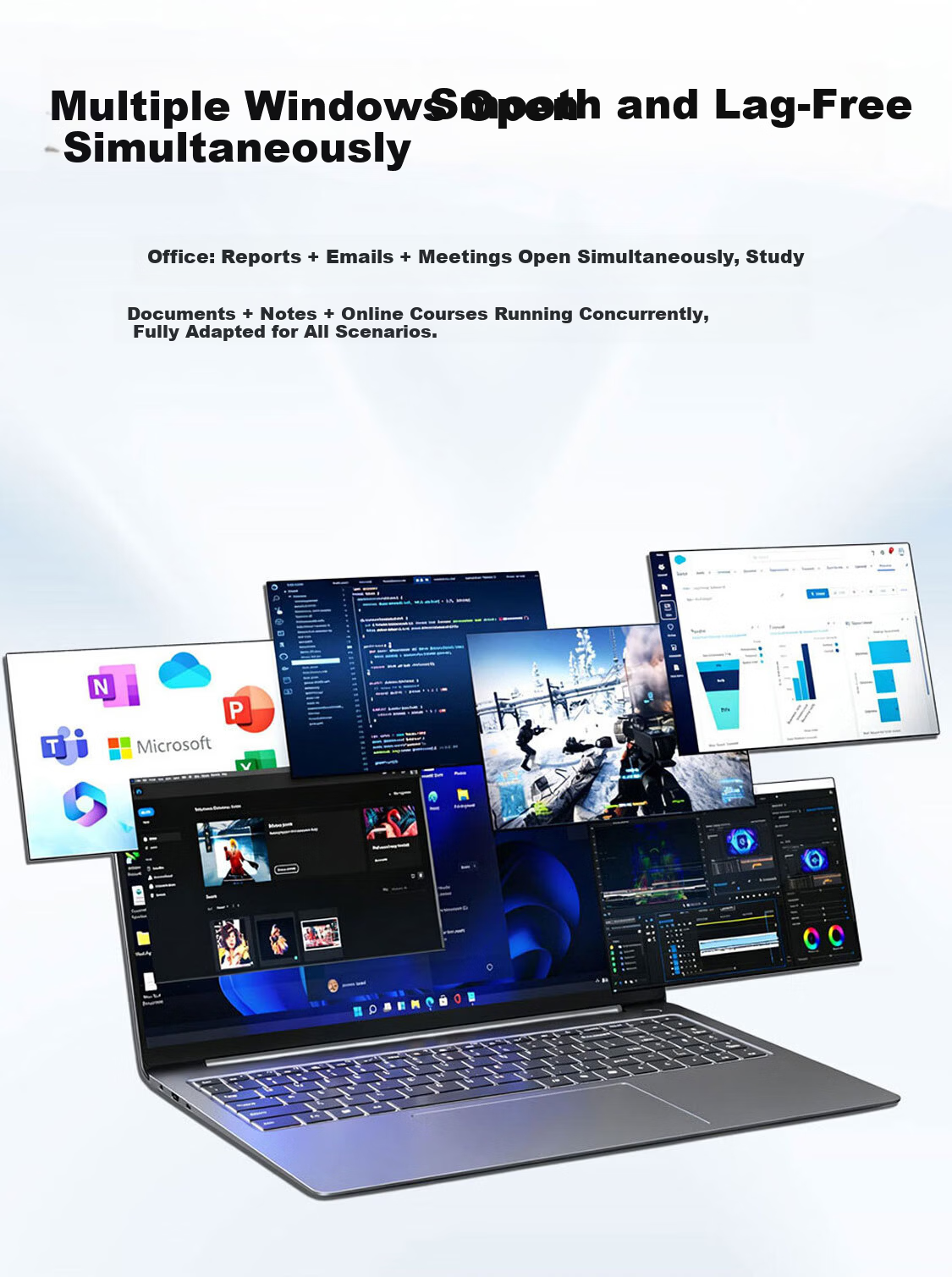 ErenEben X14 Lite (Youth Edition) Ultra-light High-Performance Laptop Core i9-13900HK 16GB+1TB 14-inch Space Gray - National Subsidy 10