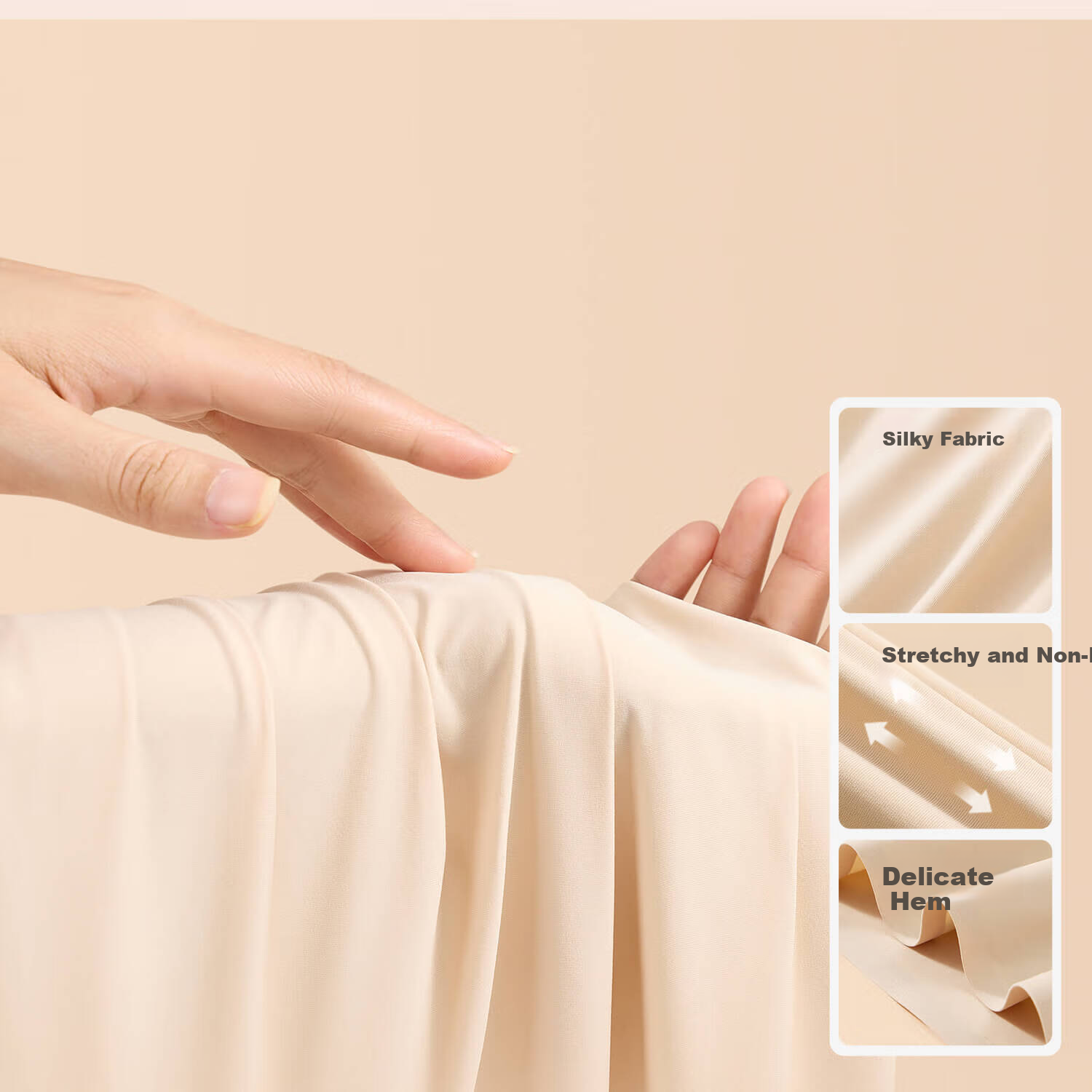 Urban Beauty Hyaluronic Acid Seamless Thermal Underwear Set for Women - Invisible Temperature-Regulating Base Layer with Skin-Enhancing Fabric 9