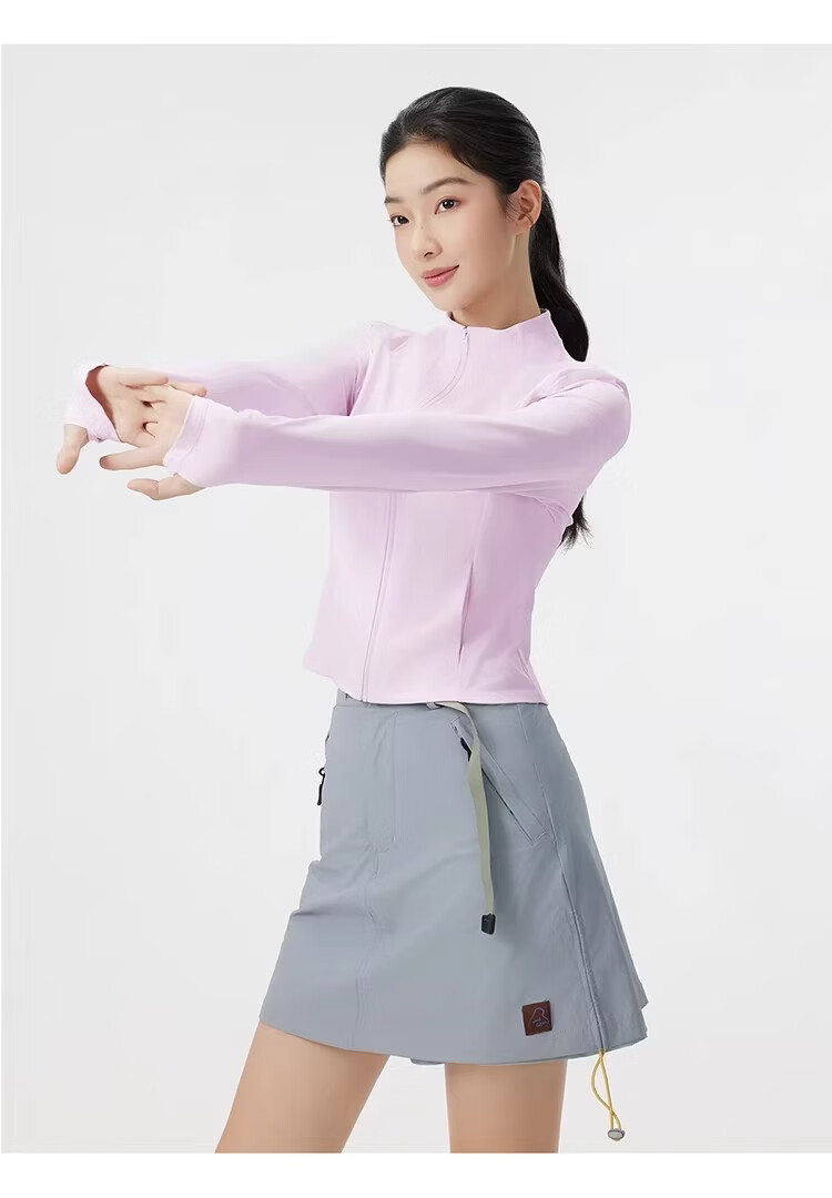 CAMEL Camellia Stand Collar Sun Protection Jacket 2026 Summer New Short Slim Fit 1006 (Dilireba Style) 16