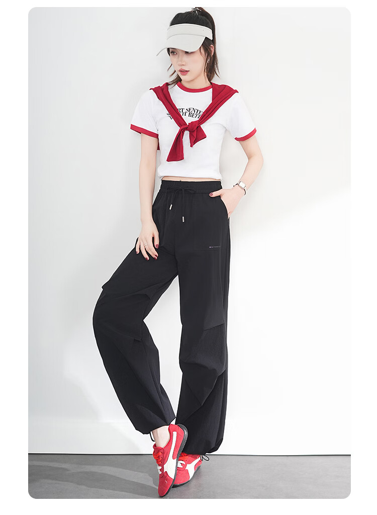 Free Style Women's Cargo Pants Summer Thin 2026 New High Waist Slim Waterproof Quick-Dry Outdoor Paratrooper Hiking Tactical Pants 30