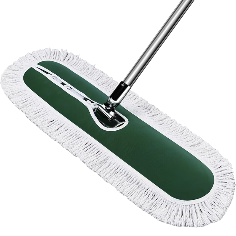 Home Maid Flat Mop, Width 110cm, 1 Piece of Cotton Yarn Cloth, Large Size, Dust Pusher, for Home, Hotel, Cleaning, Commercial Use Floor Mop