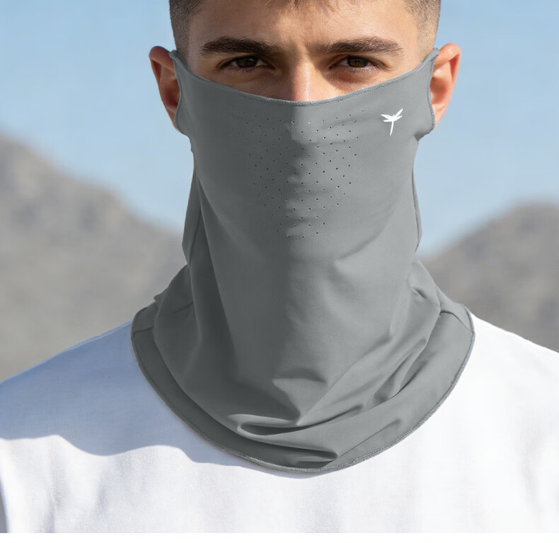 Red Dragonfly UV Protection Face Mask Unisex Breathable Neck Gaiter Sun Shield for Cycling Mountaineering Fishing 22