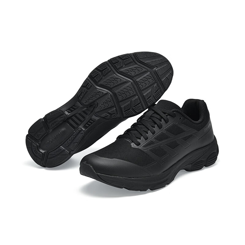 Do-win Fitness Training Shoes Running Shoes Outdoor Trail Shock Absorption Sports Shoes Tactical Running Shoes Black Size 36