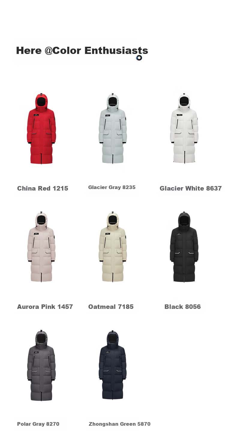 Bosideng Extreme Cold Goose Down Jacket Unisex Couple Thickened Hooded Long Warm Coat Winter 25