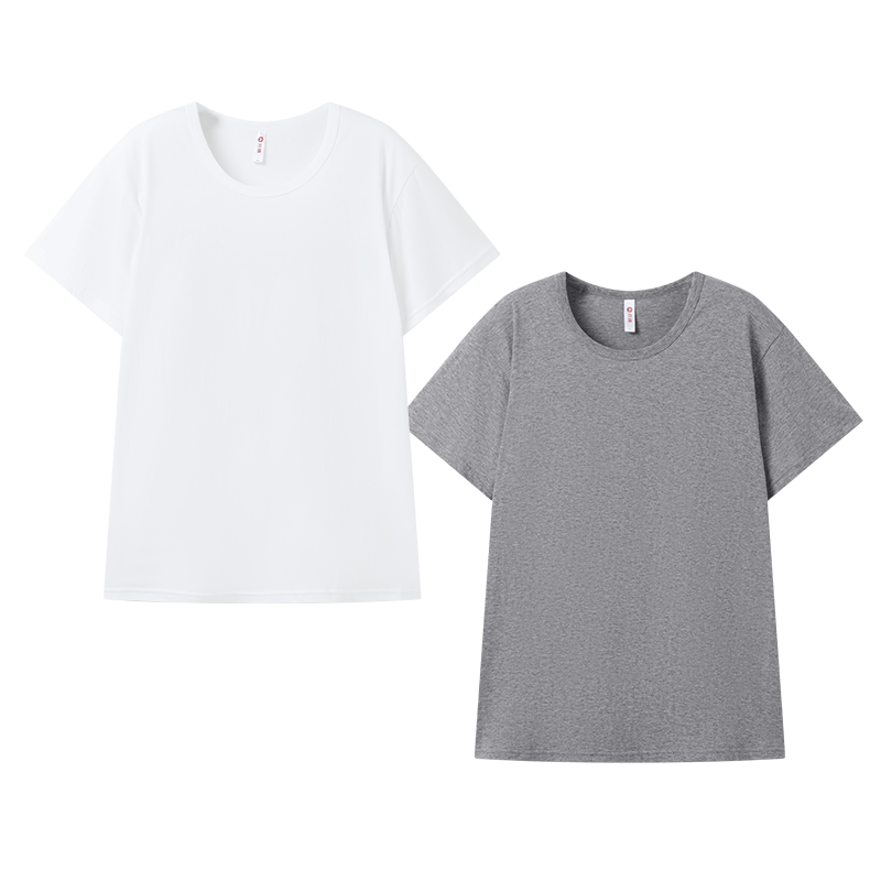 Fenteng Men's Undershirt, 2-Pack, 100% Cotton T-Shirt, 2026 Summer New Short-Sleeve Basic Men's Undershirt