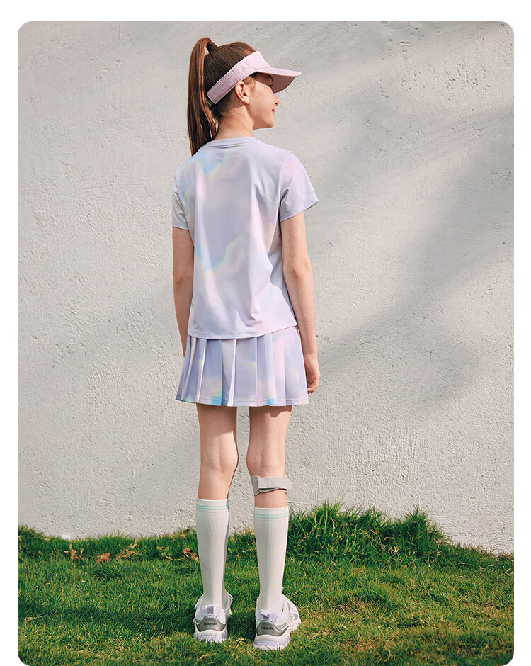 Balabala [balaOne] Girls' Children's Skirt 2026 Summer A-Line Pleated Skirt 19