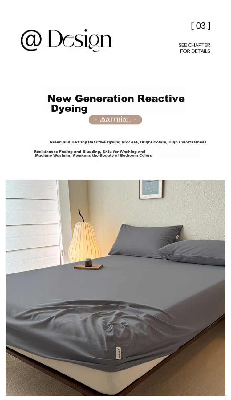 MUJI A-Class 100% Cotton Fitted Sheet Single Piece Mattress Protector Non-Slip Full Cotton All-Inclusive Bed Cover 1.8x2m 12