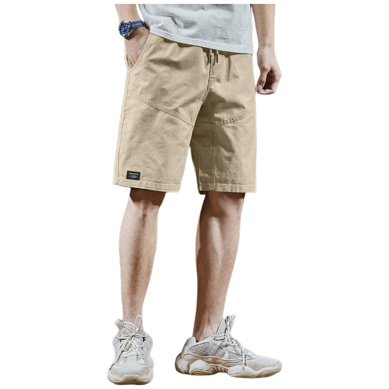 Langsha 2026 Summer New Men's Casual Shorts Loose Lightweight Versatile American Retro Style