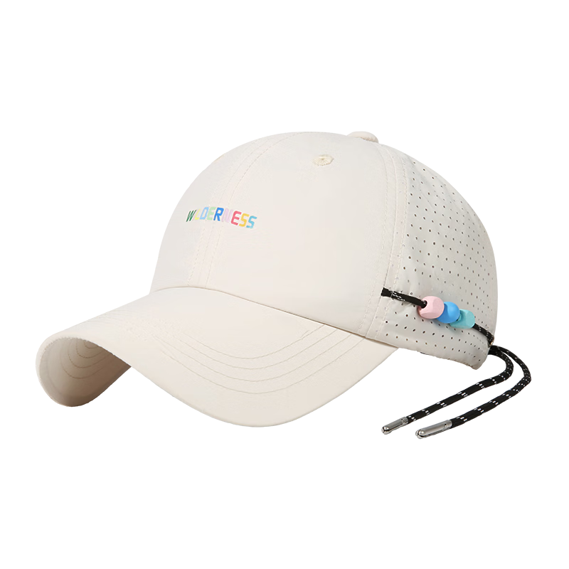 CACUSS Outdoor Women's Summer Mesh Breathable Sunshade Lightweight Sun Protection Sports Baseball Cap Glutinous Rice