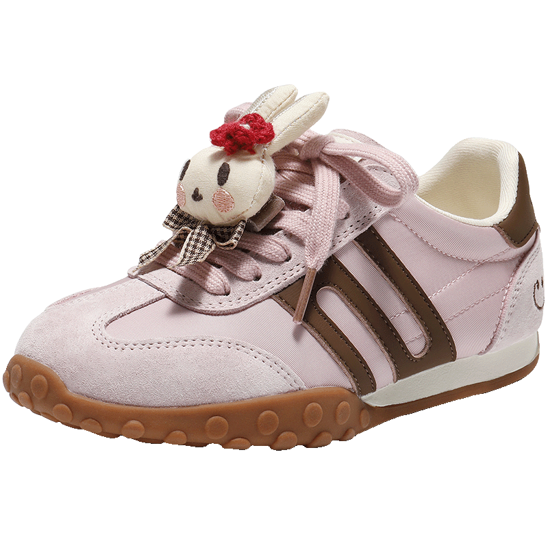 Belle Kids Rainbow Bean Training Shoes New Girls Pink Running Shoes 60720A86 Pink Size 35