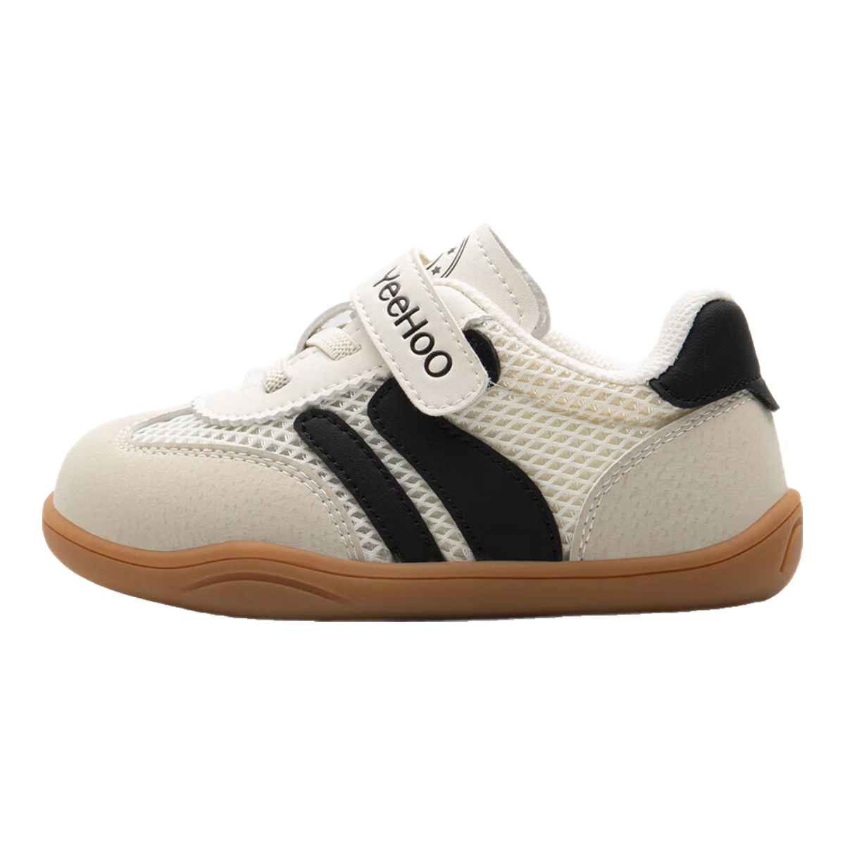 YEEHOO Baby Board Shoes Fashion Boys Soft Bottom Anti-slip Children's Shoes Girls Stepping Shoes 2025 New Functional Shoes