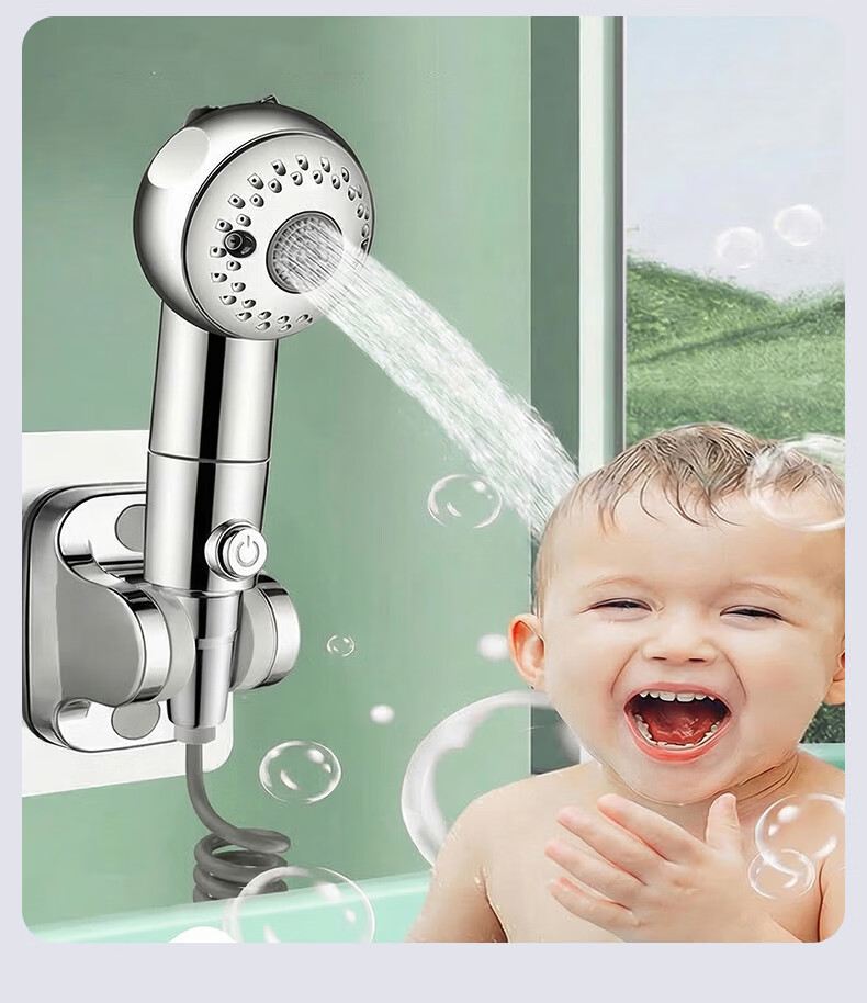 KEGOO Baby and Kids Shower Head Soft Water Flow Pet Bathing Washing Hair Attachment K4110 23