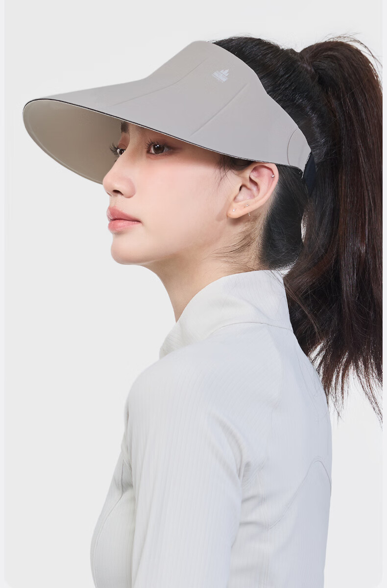 MISSION UV Sunscreen Hat Women Sunshade Hat Sun Hat Open-Top Hat Summer Sports Running UV Protection Seamless Integrated Hat for Women 4