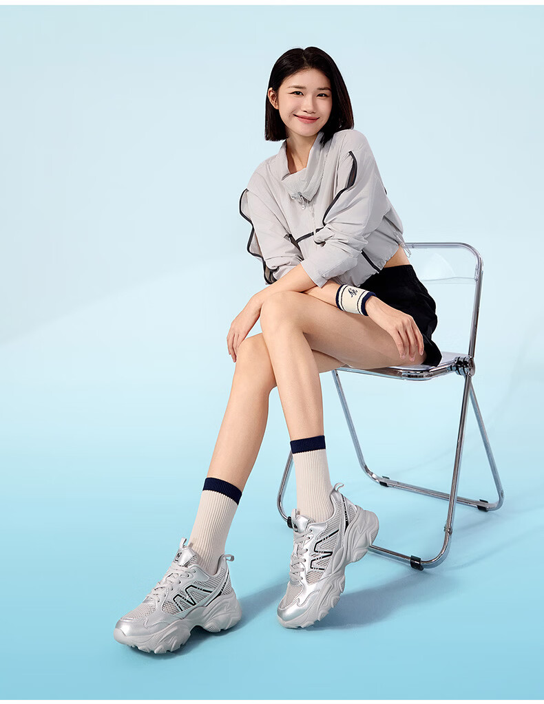 CAMEL Yam Breathable Dad Shoes for Women Thick Sole Height Increasing Sports Casual Shoes K26B60L8019 Beige Size 38 15