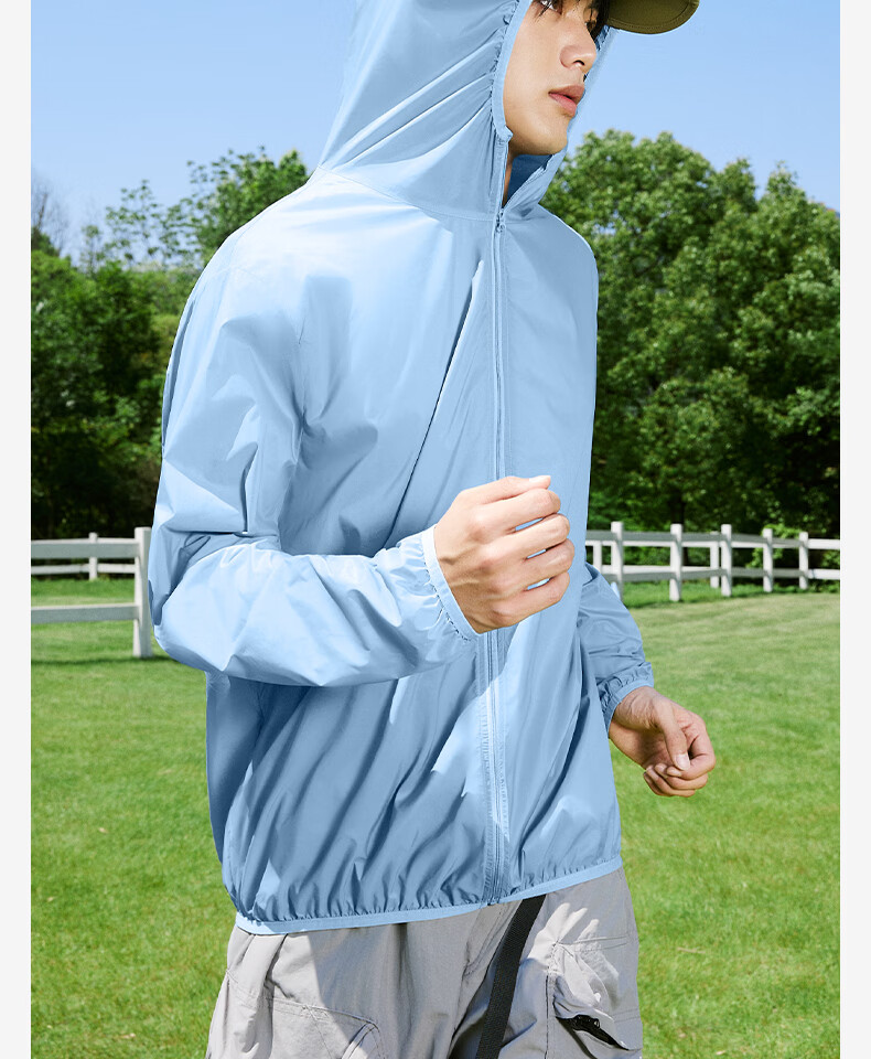 GENIOLAMODE Semir Group Men's Summer Lightweight Quick-Dry Breathable Sun Protection Jacket Outdoor Fishing Skin Jacket 13