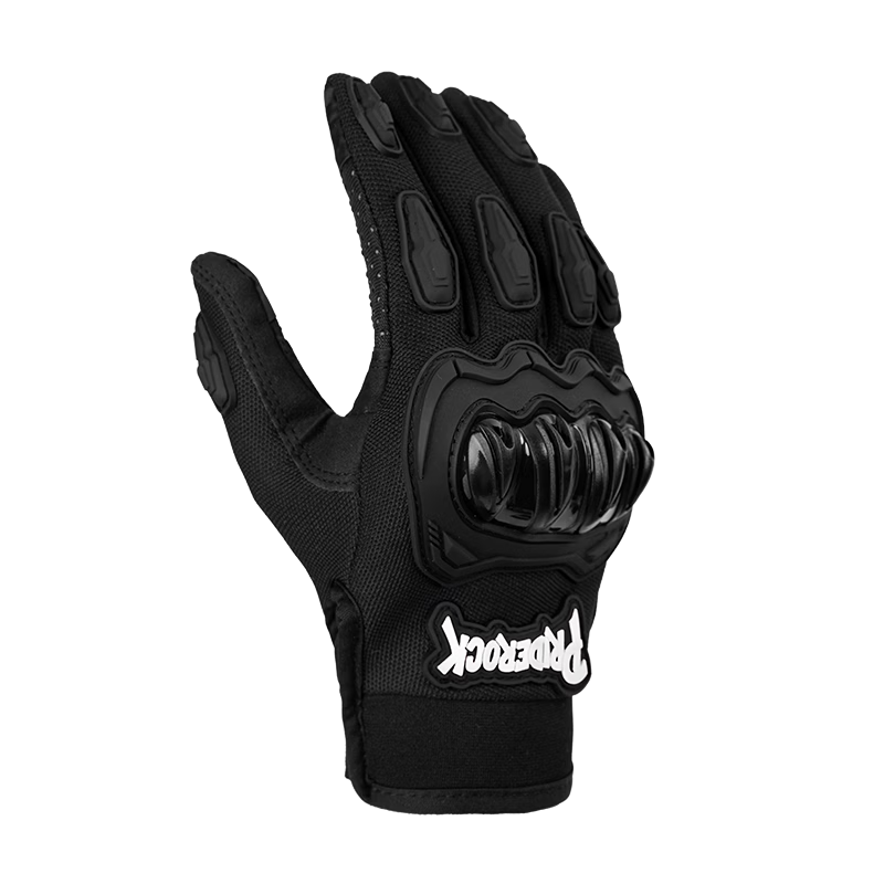 PRIDEROCK Full Finger Motorcycle Electric Bike Riding Gloves Protective Anti-Slip Wear-Resistant Breathable Touchscreen Outdoor Spring Summer