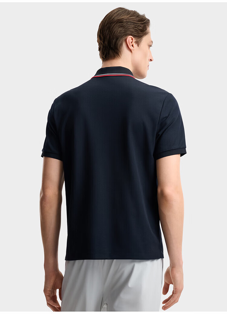 FILA Official Men's Knitted Short Sleeve Polo Shirt 2026 Summer Casual Comfortable Cooling Top 21