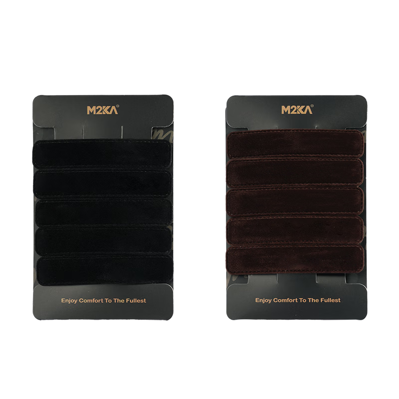 M2KA 2026 New Thin Velvet Rectangular Front Bang BB Clip for Women, Firm Non-Slip Straight Side Hair Clip