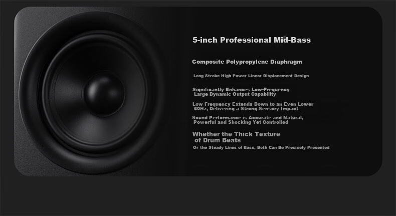 HiVi M200 Neo Wireless Bluetooth Speaker Home Two-Way HiFi Audio TV Computer Study Living Room Desktop Bookshelf Speaker Wood Grain Color 5