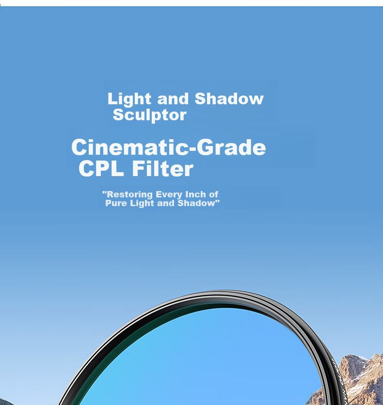 Llano CPL Polarizing Filter 40.5mm Thin Frame HD Anti-Reflective Lens Filter for Enhanced Color Saturation Landscape Photography Compatible with Canon Sony Mirrorless DSLR Cameras 6