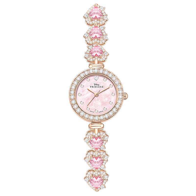Disney Dream Butterfly Women's Diamond-Studded Luxury Watch Elegant Birthday Gift for Girlfriend and Best Friend