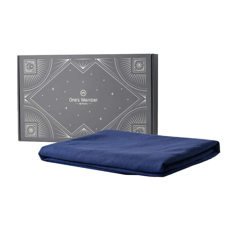One's Member Antibacterial Seamless Breathable Island Fitted Sheet Midnight Blue 180*200cm