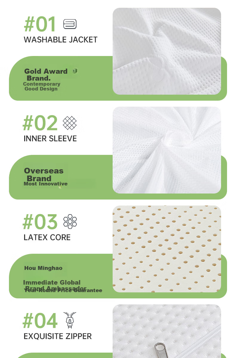 MENGYISHU Latex Thin Mattress 0.9x1.9m Thai Natural Rubber 2cm Student Dormitory Single Tatami Soft Mattress Pad 13