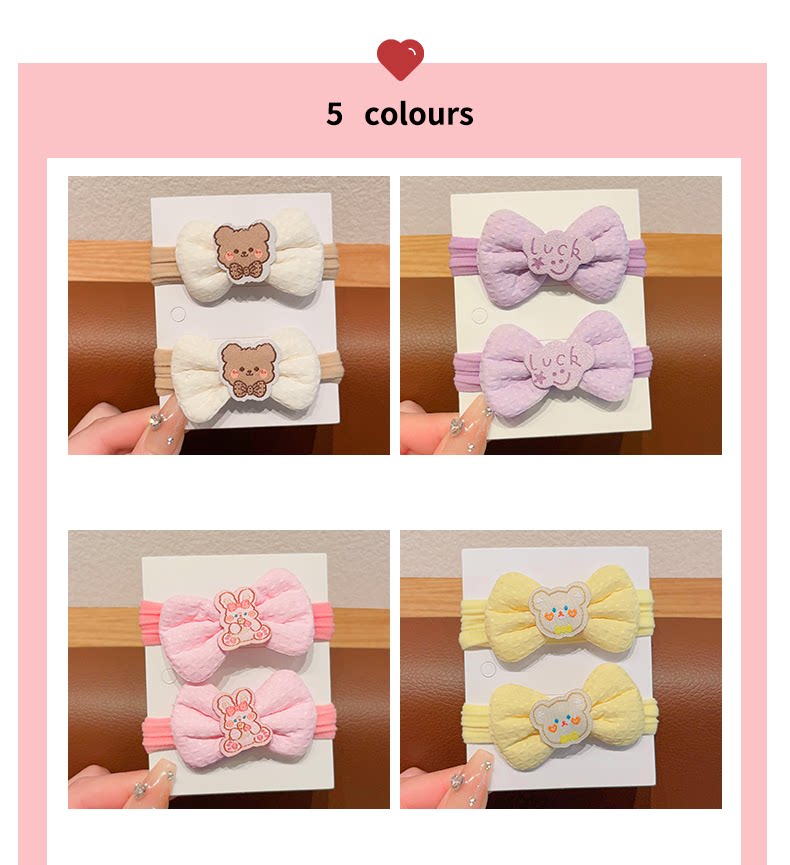 NIANFIN Spring Summer New Year High Elastic Cherry Hair Tie Korean Style Hair Accessory Hair Rope Elastic Band for Women and Children 4