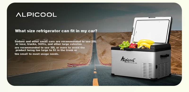 Alpicool 2025 New Car Refrigerator Dual-Use MG15 Portable Mini Fridge for Dormitory 3