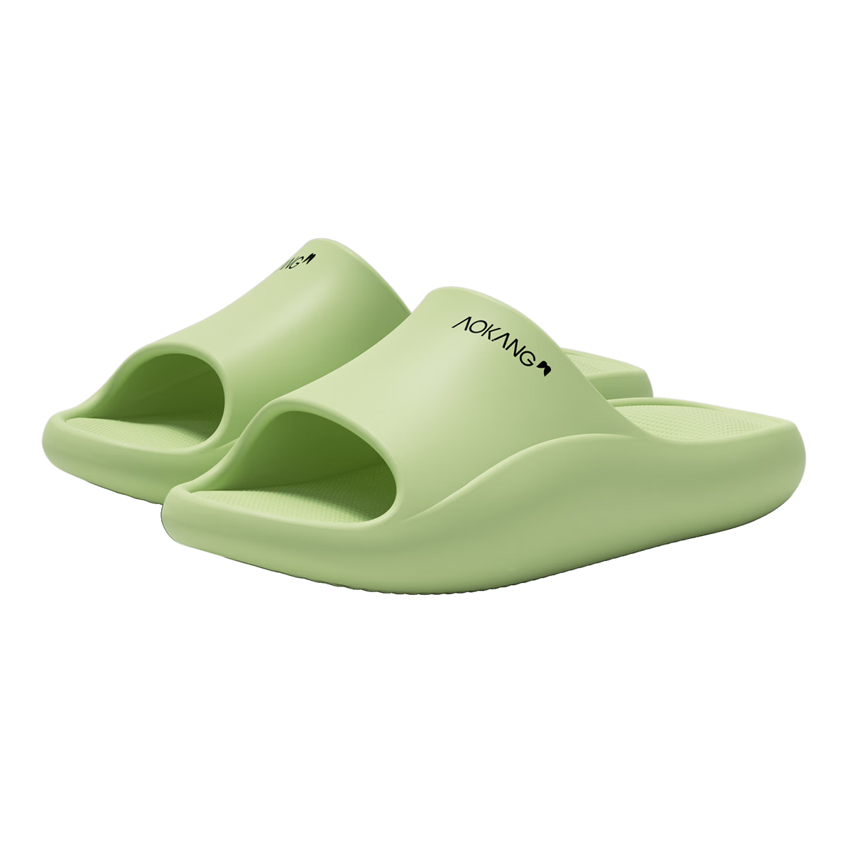 Aokang Men's Summer Anti-Slip Antibacterial EVA Bathroom Shower Slippers Odor-Resistant Soft Couple's Outdoor Sandals Women's