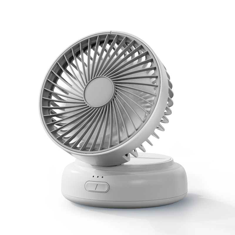 Edon Mini Desktop Fan Small Wall-Mounted Electric Fan Clip Fan Oscillating USB Rechargeable Portable Fan for Kitchen Bathroom Office Dormitory Bedside Outdoor Car Use