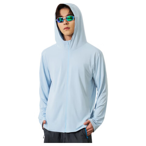 LangSha Men's UPF50+ Ice Silk Sun Protection Jacket Spring Summer New Lightweight Breathable Outdoor Casual Quick-Dry Coat 219