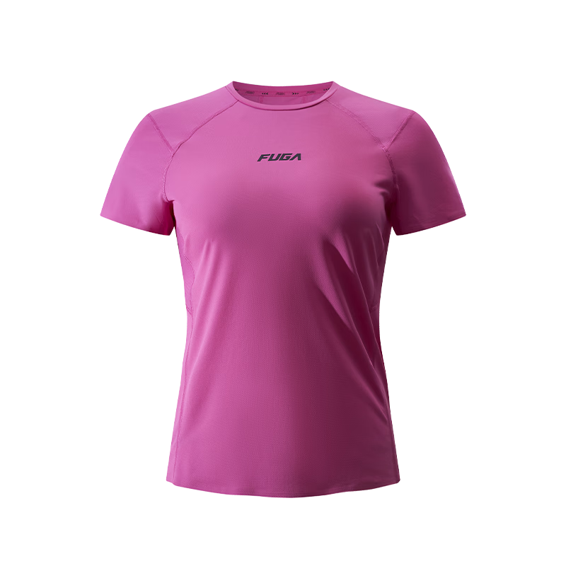KAILAS FUGA Women's Summer Outdoor Trail Running Functional Short Sleeve T-Shirt Electric Purple Pink L