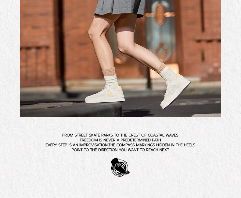 361° Women's Sports Shoes Soda 3 Spring Summer Breathable Retro Thick Sole Casual Sneakers 682616619-4 13