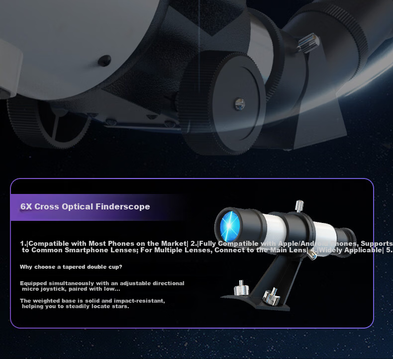 Celestron StarBright 80 Telescope with Screen High-Power HD Moon and Sky Viewing Astronomical Telescope Educational Gift for Students Birthday Holiday 23