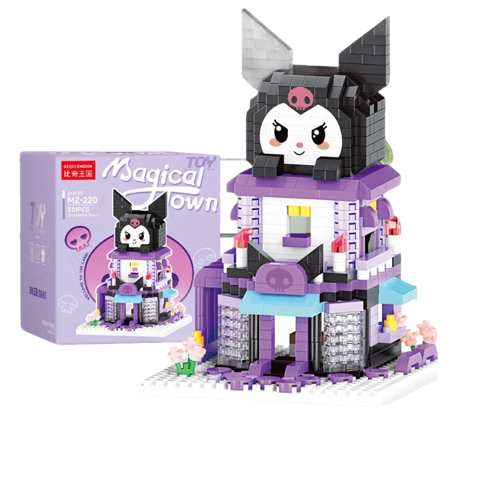 JEPPE Kuromi Building Blocks Blind Box Children's Toy DIY Small Particle Assembly City Building Student Prize Gift