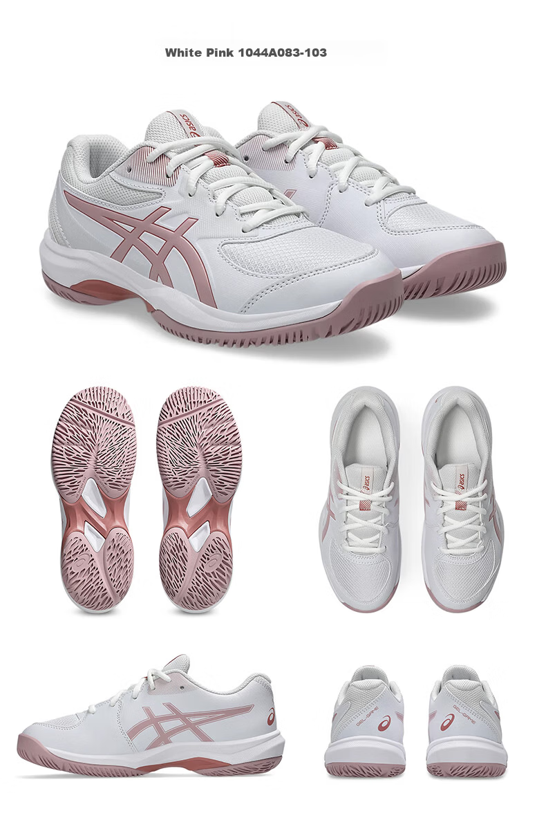 ASICS GAME GS Kids' Tennis Shoes Non-slip Durable Shock Absorption 1044A083-103 Size 35 9
