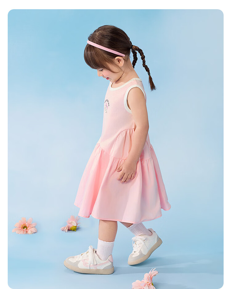 Balabala [balaOne] Girls' Dress Children's Sleeveless Vest Dress Summer 2026 24