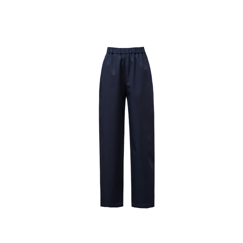 ESE-Y Laisai Cotton Lyocell Scythe Pants Women 26 Spring New Slim Fit Cropped Harem Straight Casual Pants Beige 30